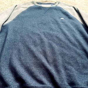 Men’s Large Levi sweater. Blue and gray